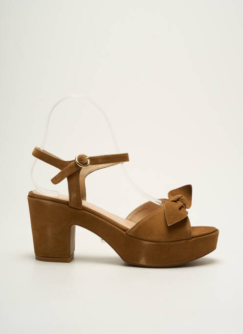 Sandales/Nu pieds marron SOFIA COSTA pour femme