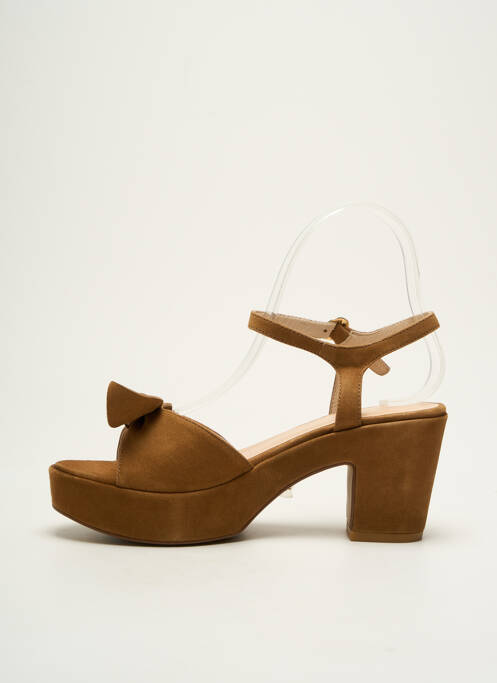 Sandales/Nu pieds marron SOFIA COSTA pour femme