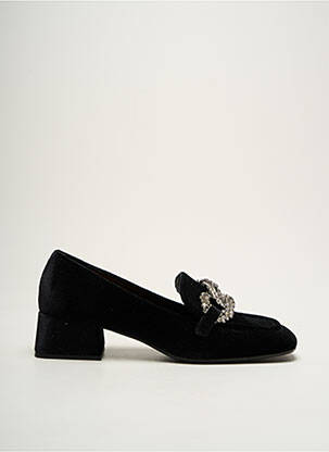 Mocassins carré talon de 4 à 6cm noir CHANTAL femme