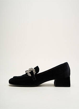 Mocassins carré talon de 4 à 6cm noir CHANTAL femme