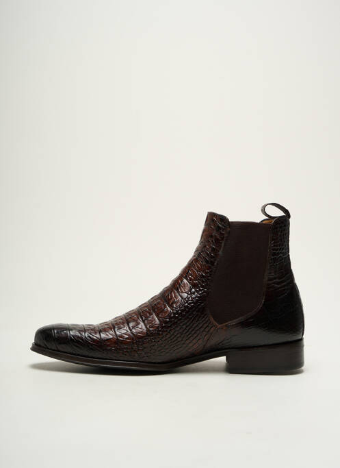 Bottines/Boots marron PERTINI pour femme