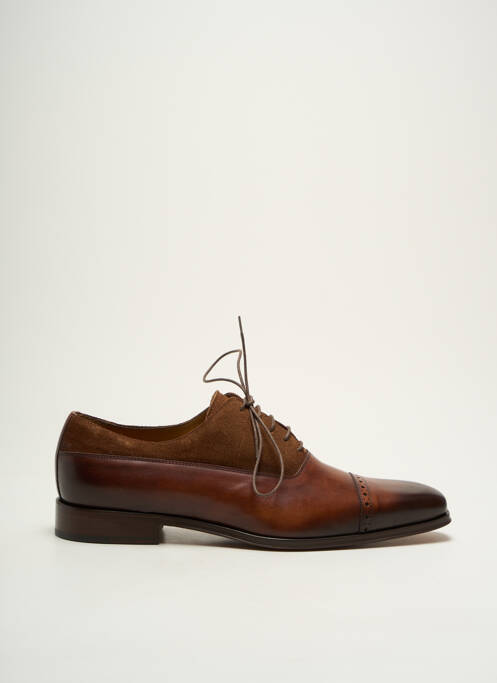 Derbies marron PERTINI pour homme