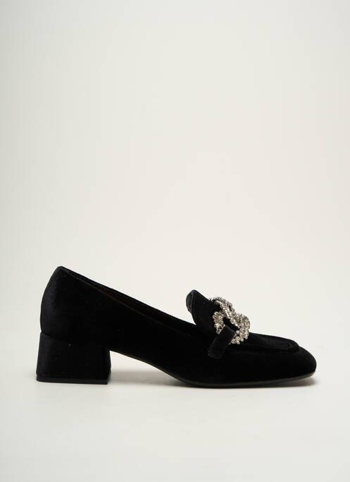 Mocassins noir CHANTAL pour femme