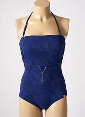 Maillot de bain 1 pièce bleu SUN PLAYA pour femme seconde vue