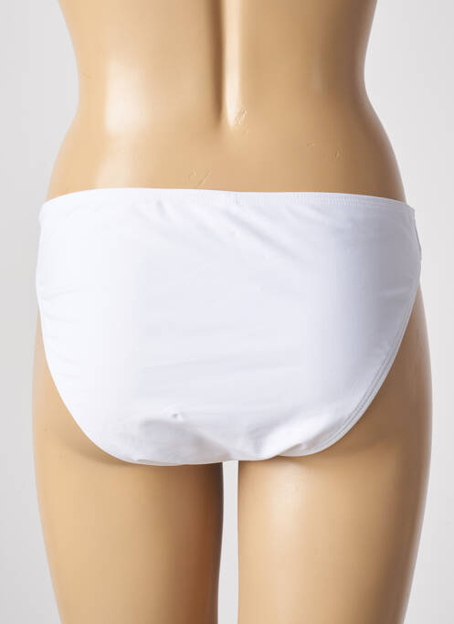 Bas de maillot de bain blanc LAGON BLEU pour femme