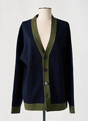 Gilet manches longues bleu MONTAGUT pour femme seconde vue