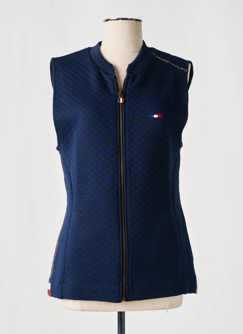 Veste casual bleu LA MARINIÈRE FRANÇAISE pour femme