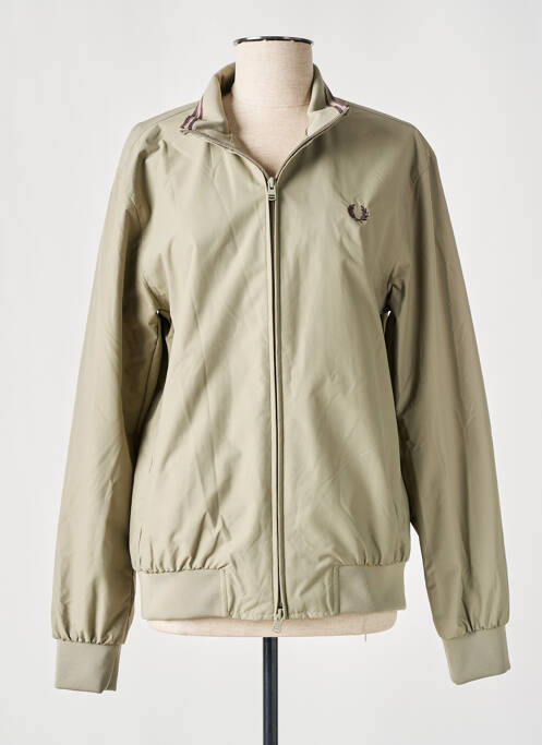Veste casual beige FRED PERRY pour homme