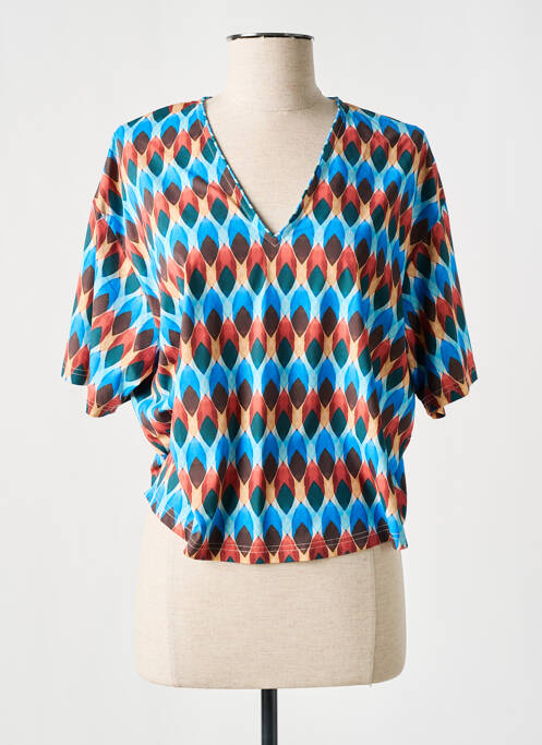 Top bleu MARAIS pour femme