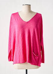 Pull rose POLES pour femme seconde vue