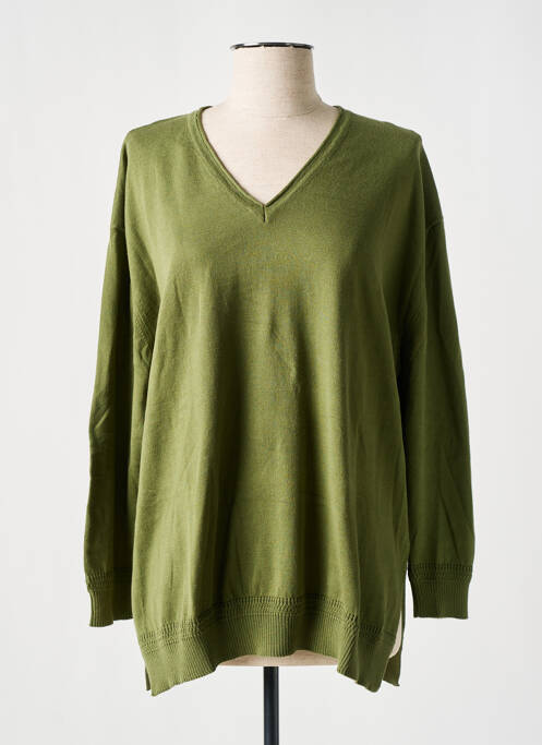 Pull vert MONTAGUT pour femme