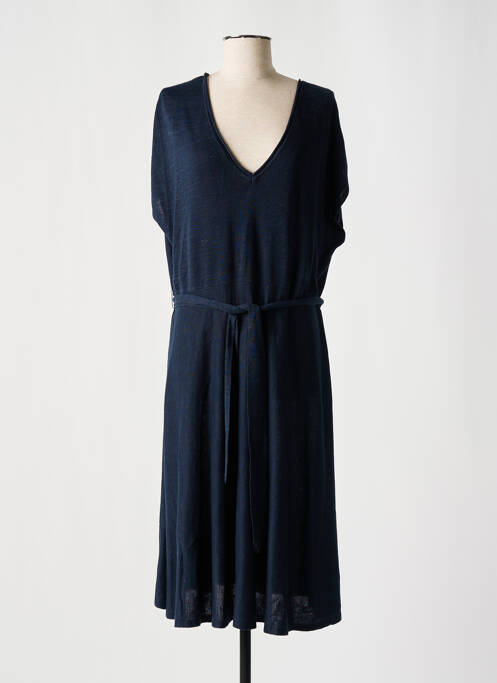 Robe pull bleu MONTAGUT pour femme