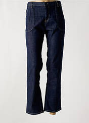 Jeans coupe droite bleu ACQUAVERDE pour femme seconde vue