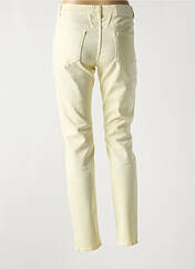 Jeans coupe slim jaune CLOSED pour femme seconde vue
