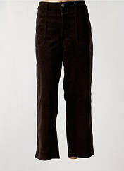 Pantalon droit marron CLOSED pour femme seconde vue