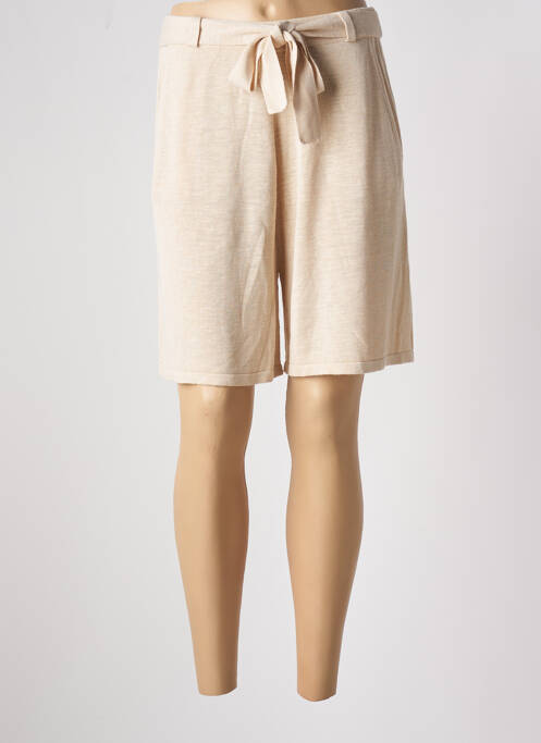 Bermuda beige MONTAGUT pour femme