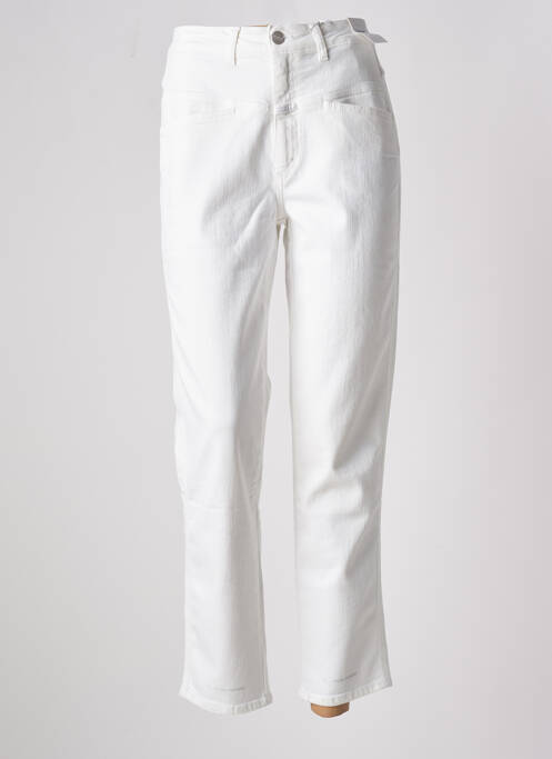 Jean coupe Mom blanc CLOSED pour femme