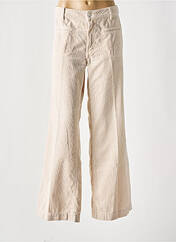 Pantalon large beige ACQUAVERDE pour femme seconde vue