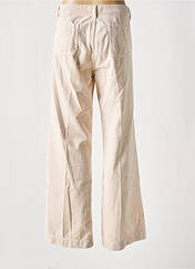Pantalon large beige ACQUAVERDE pour femme seconde vue