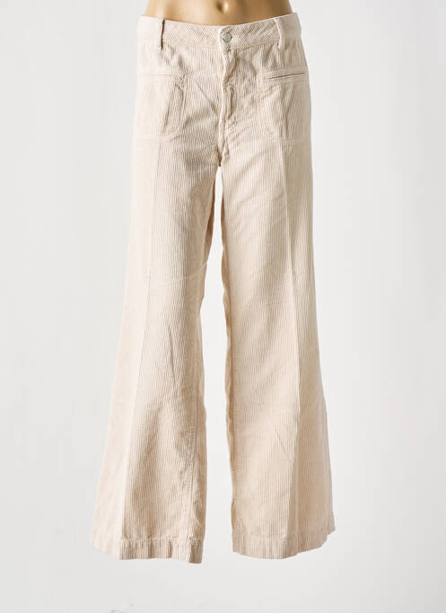 Pantalon large beige ACQUAVERDE pour femme