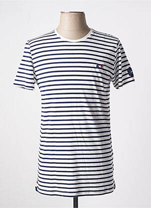 T-shirt blanc LA MARINIÈRE FRANÇAISE pour homme