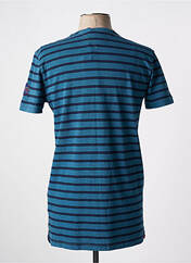 T-shirt bleu LA MARINIÈRE FRANÇAISE pour homme seconde vue