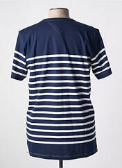 T-shirt bleu LA MARINIÈRE FRANÇAISE pour homme seconde vue