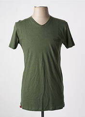 T-shirt vert LA MARINIÈRE FRANÇAISE pour homme seconde vue