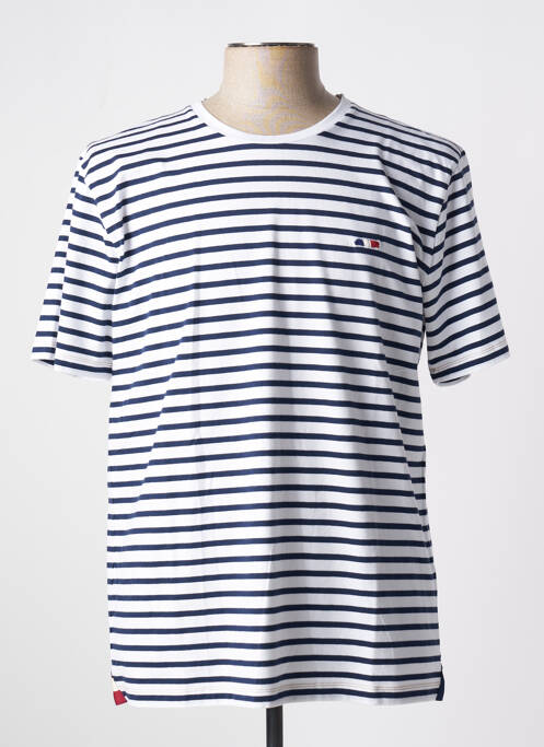 T-shirt bleu LA MARINIÈRE FRANÇAISE pour homme