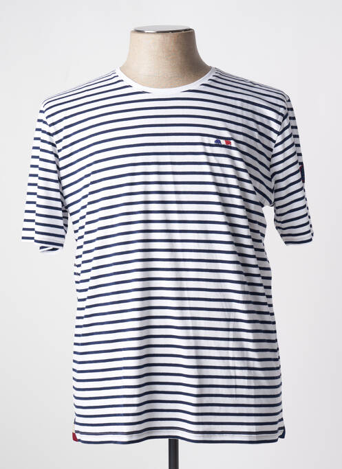 T-shirt bleu LA MARINIÈRE FRANÇAISE pour homme