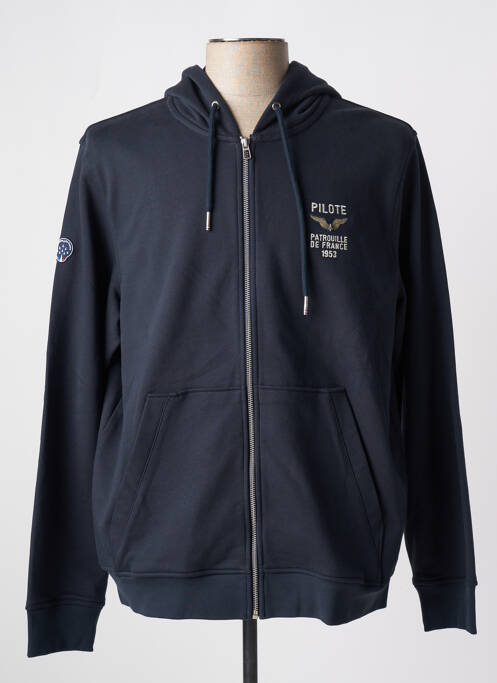 Veste casual bleu PATROUILLE DE FRANCE pour homme