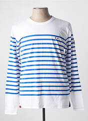 T-shirt blanc LA MARINIÈRE FRANÇAISE pour homme seconde vue