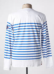 T-shirt blanc LA MARINIÈRE FRANÇAISE pour homme seconde vue