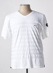 T-shirt blanc LA MARINIÈRE FRANÇAISE pour homme seconde vue