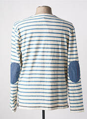 T-shirt bleu LA MARINIÈRE FRANÇAISE pour homme seconde vue