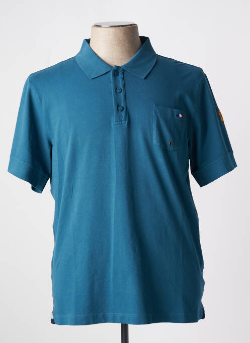 Polo bleu LA MARINIÈRE FRANÇAISE pour homme