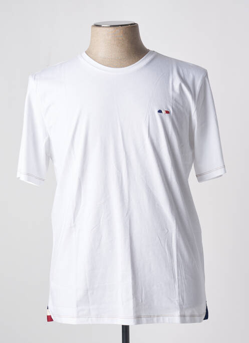 T-shirt blanc LA MARINIÈRE FRANÇAISE pour homme