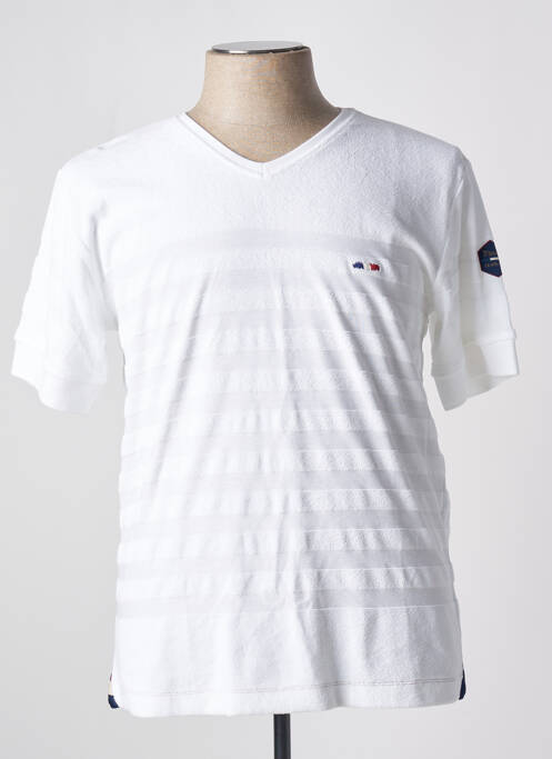 T-shirt blanc LA MARINIÈRE FRANÇAISE pour homme