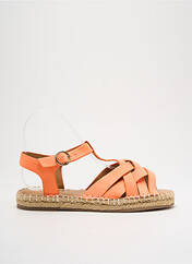 Espadrilles orange ARMISTICE pour femme seconde vue