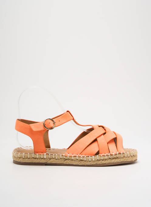Espadrilles orange ARMISTICE pour femme