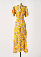 Robe longue jaune COTON DU MONDE pour femme seconde vue
