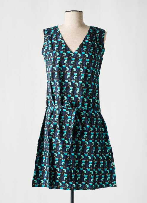 Robe courte noir COTON DU MONDE pour femme