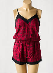 Combishort rouge COTON DU MONDE pour femme seconde vue