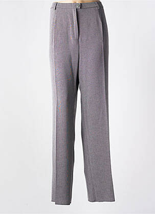 Pantalon droit taille élastique gris KARTING femme