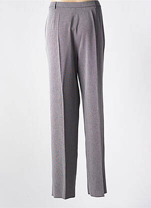 Pantalon droit taille élastique gris KARTING femme