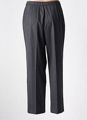 Pantalon droit taille élastique gris KARTING femme