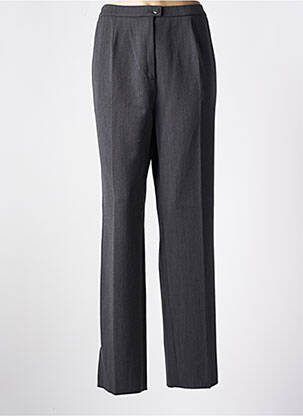 Pantalon droit taille élastique gris KARTING femme