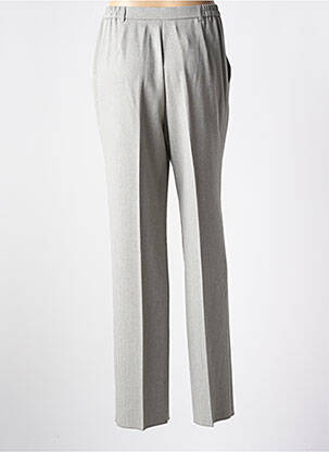 Pantalon droit taille élastique gris KARTING femme