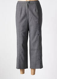 Pantalon 7/8 taille élastique gris KARTING femme