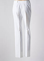 Pantalon droit blanc KARTING pour femme seconde vue
